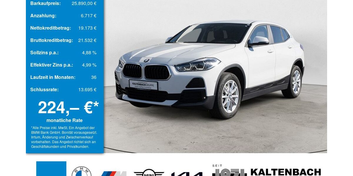 BMW X2 73.322 km 25.890 &euro; Overath-Vilkerath 51491