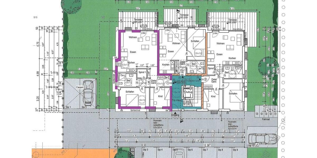 Erdgeschoßwohnung Much - 3 Zimmer, 88 m&sup2;, 970&euro; | Angebot:25320608