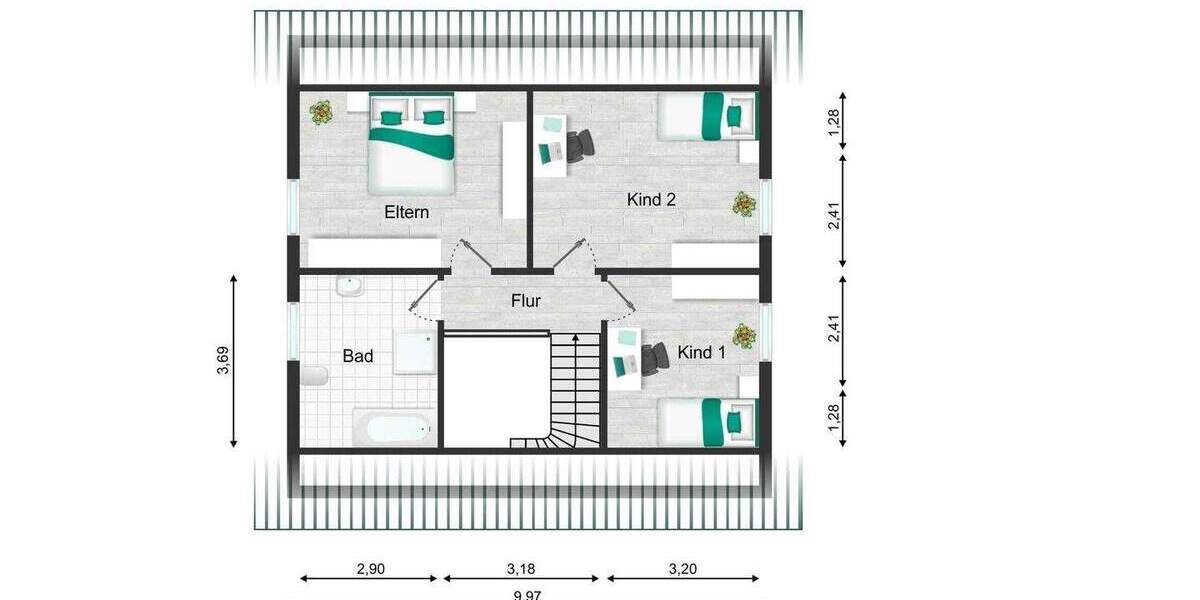 Einfamilienhaus Neunkirchen-Seelscheid Seelscheid - 6 Zimmer, 190 m&sup2;, 557.000&euro; | Angebot:25688979