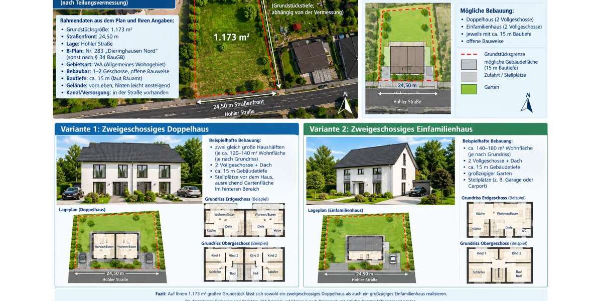 Grundstück Gummersbach / Dieringhausen Dieringhausen - 215.000&euro; | Angebot:27454167