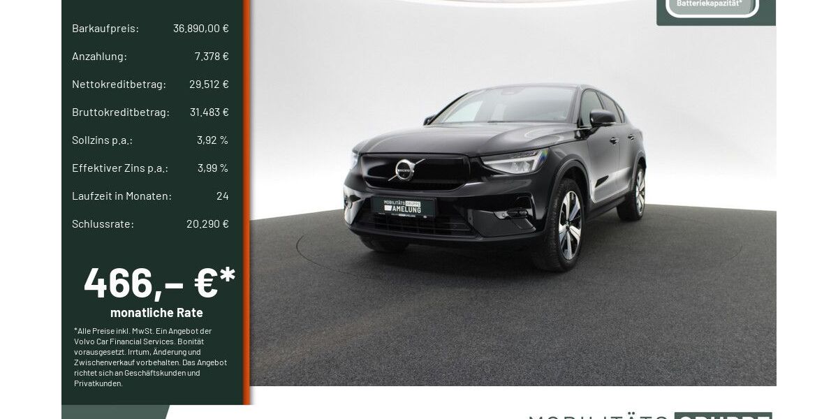 Volvo C40 31.245 km 36.890 &euro; Engelskirchen 51766