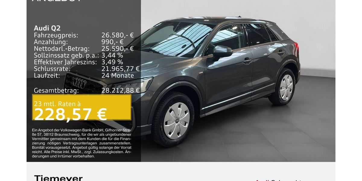 Audi Q2 6.430 km 26.580 &euro; Plettenberg 58840