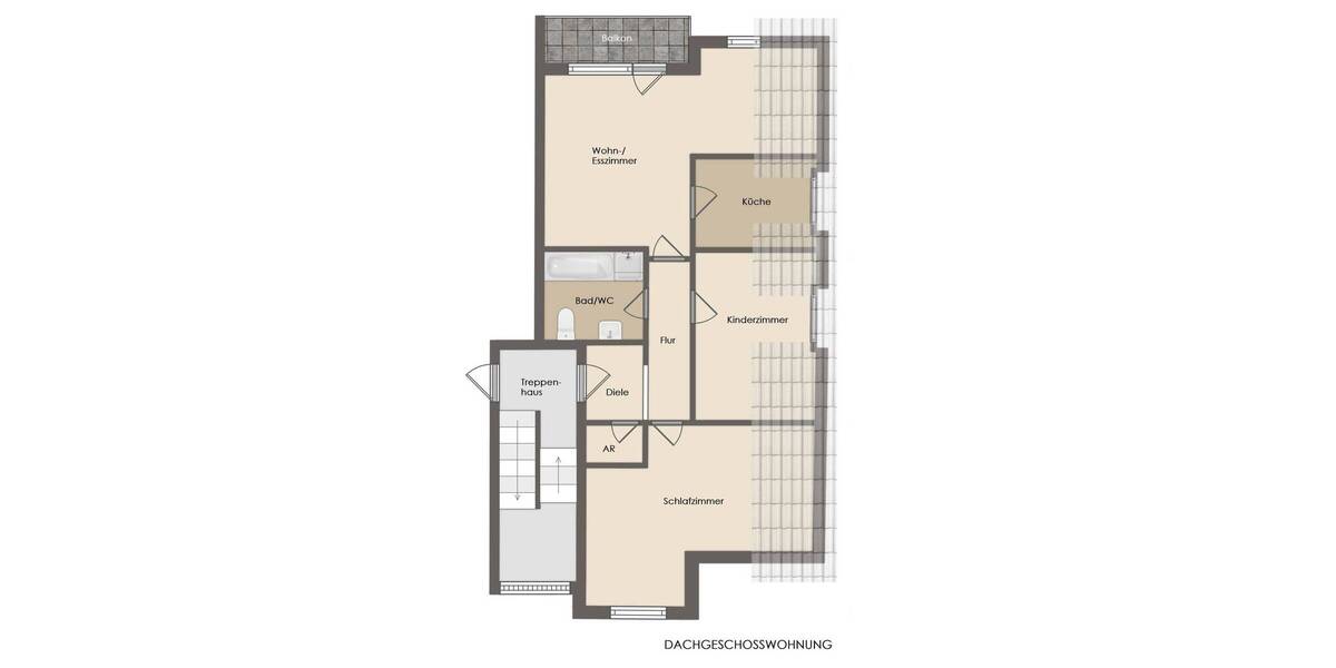 Etagenwohnung Ruppichteroth / Schönenberg Schönenberg - 3 Zimmer, 76 m&sup2;, 130.000&euro; | Angebot:26820503