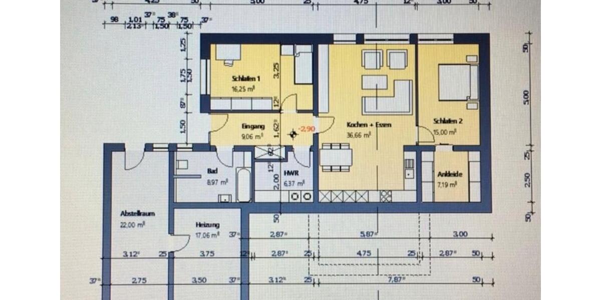 Etagenwohnung Wiehl - 3 Zimmer, 105 m&sup2;, 950&euro; | Angebot:27583715