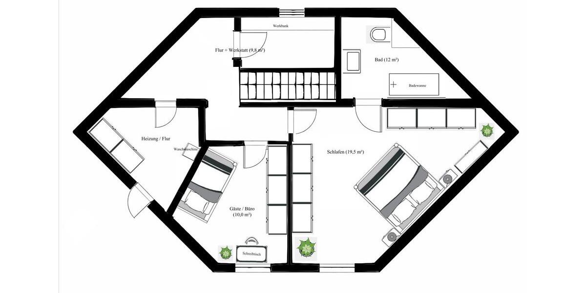 Einfamilienhaus Eitorf - 4 Zimmer, 102 m&sup2;, 229.000&euro; | Angebot:26059927