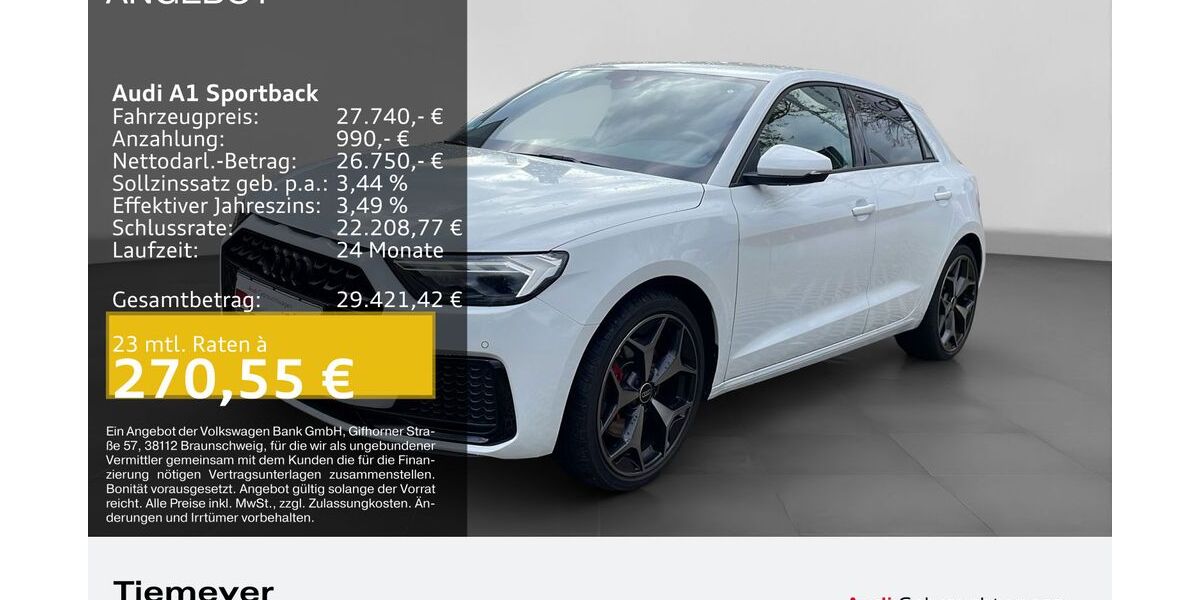 Audi A1 16.380 km 26.950 &euro; Lüdenscheid 58511