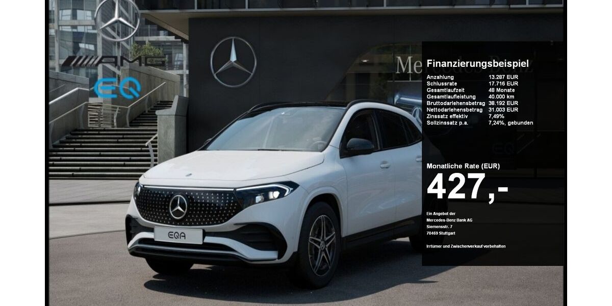 Mercedes-Benz EQA 10.343 km 44.880 &euro; Plettenberg 58840