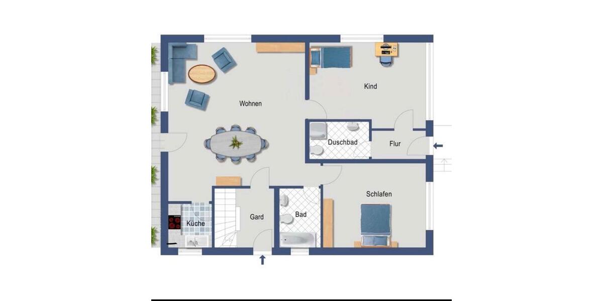 Bungalow Much - 5 Zimmer, 180 m&sup2;, 1.600&euro; | Angebot:25982319