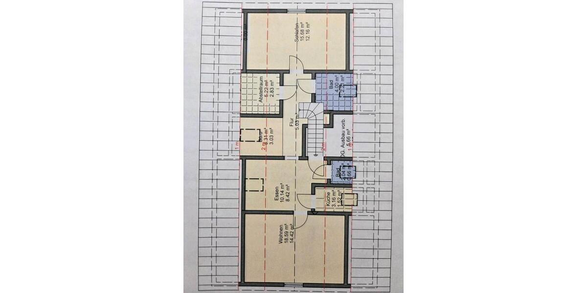 Dachgeschoßwohnung Gummersbach - 2 Zimmer, 60 m&sup2;, 430&euro; | Angebot:26567451