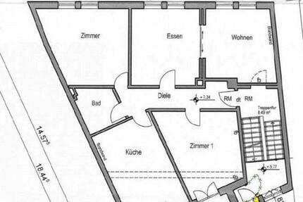 Wohnung Wermelskirchen - 3.5 Zimmer, 108 m&sup2;, 1.150&euro; | Angebot:27584954