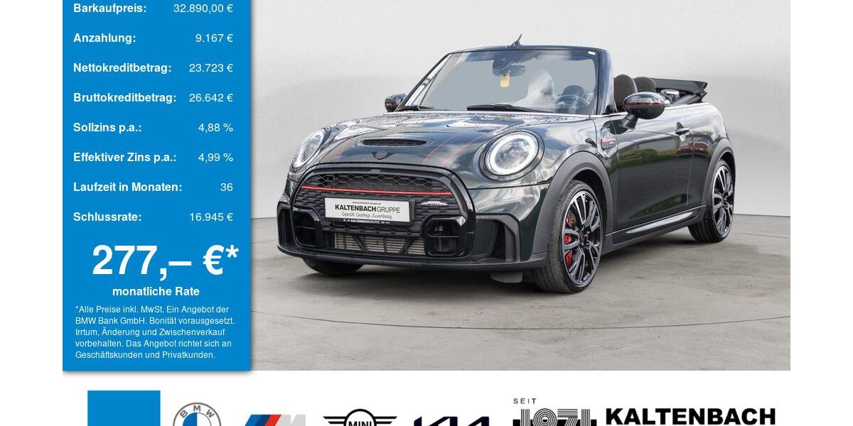 Mini John Cooper Works Cabrio 12.564 km 31.590 &euro; Overath-Vilkerath 51491