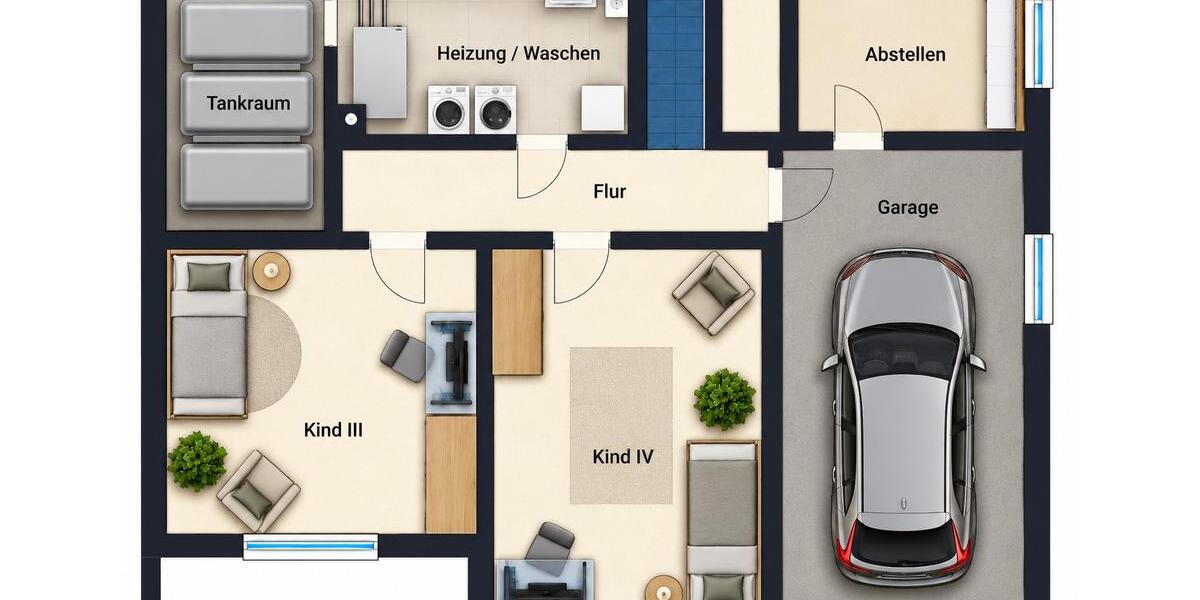 Einfamilienhaus Reichshof - 7 Zimmer, 128 m&sup2;, 1.400&euro; | Angebot:27618836