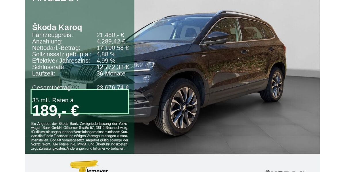 Skoda Karoq 44.353 km 20.980 &euro; Werdohl 58791