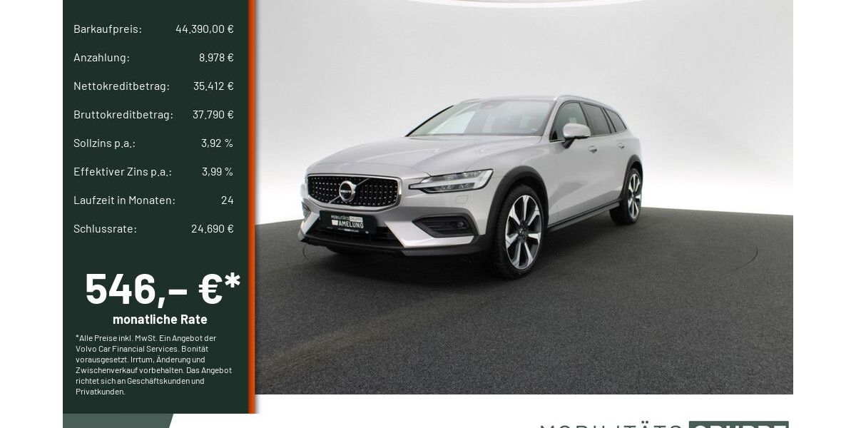 Volvo V60 Cross Country 19.998 km 44.390 &euro; Engelskirchen 51766