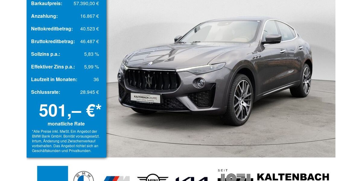 Maserati Levante 52.554 km 56.890 &euro; Overath-Vilkerath 51491