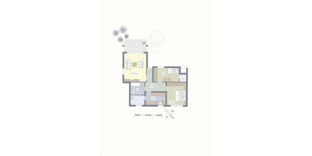 Etagenwohnung Meinerzhagen Fumberg - 3 Zimmer, 74 m&sup2;, 555&euro; | Angebot:24638594