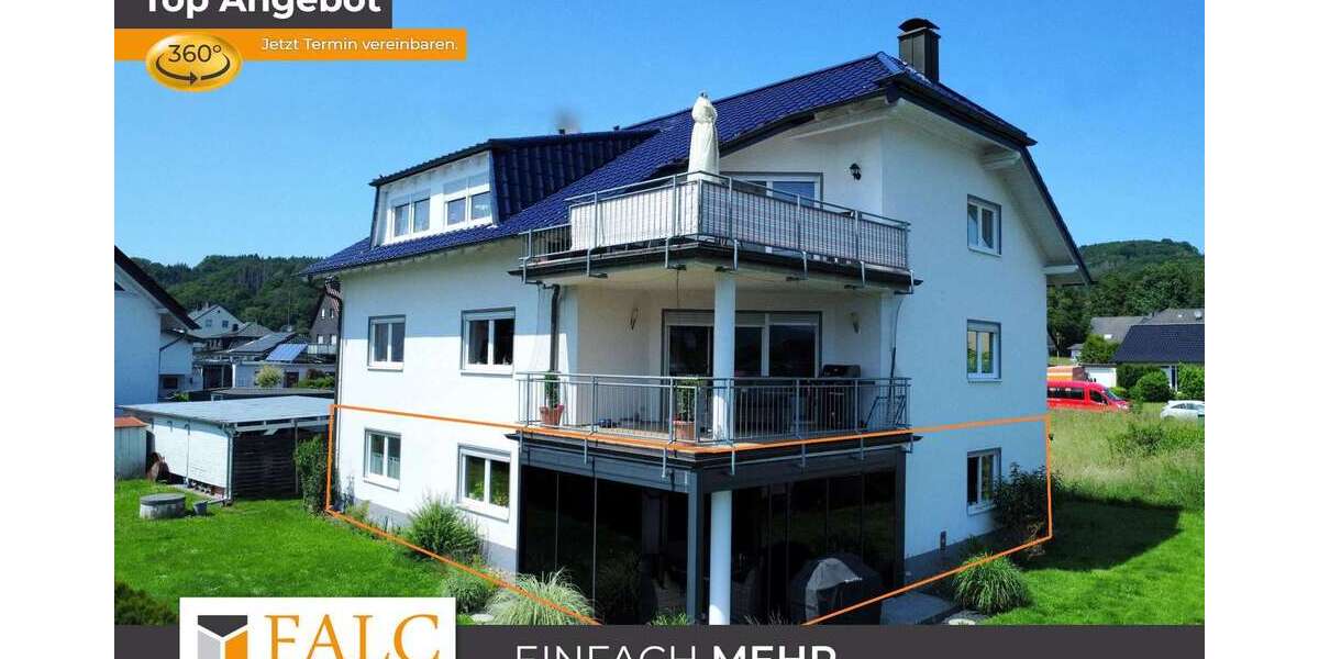 Etagenwohnung Eitorf - 4 Zimmer, 132 m&sup2;, 329.000&euro; | Angebot:25522738