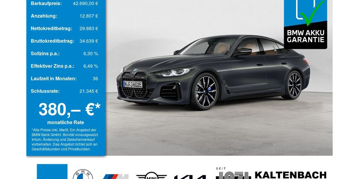 BMW i4 92.394 km 41.690 &euro; Wiehl 51674