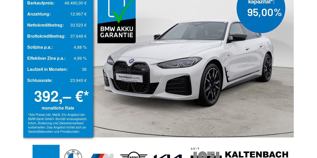 BMW i4 55.000 km 45.790 &euro; Olpe 57462
