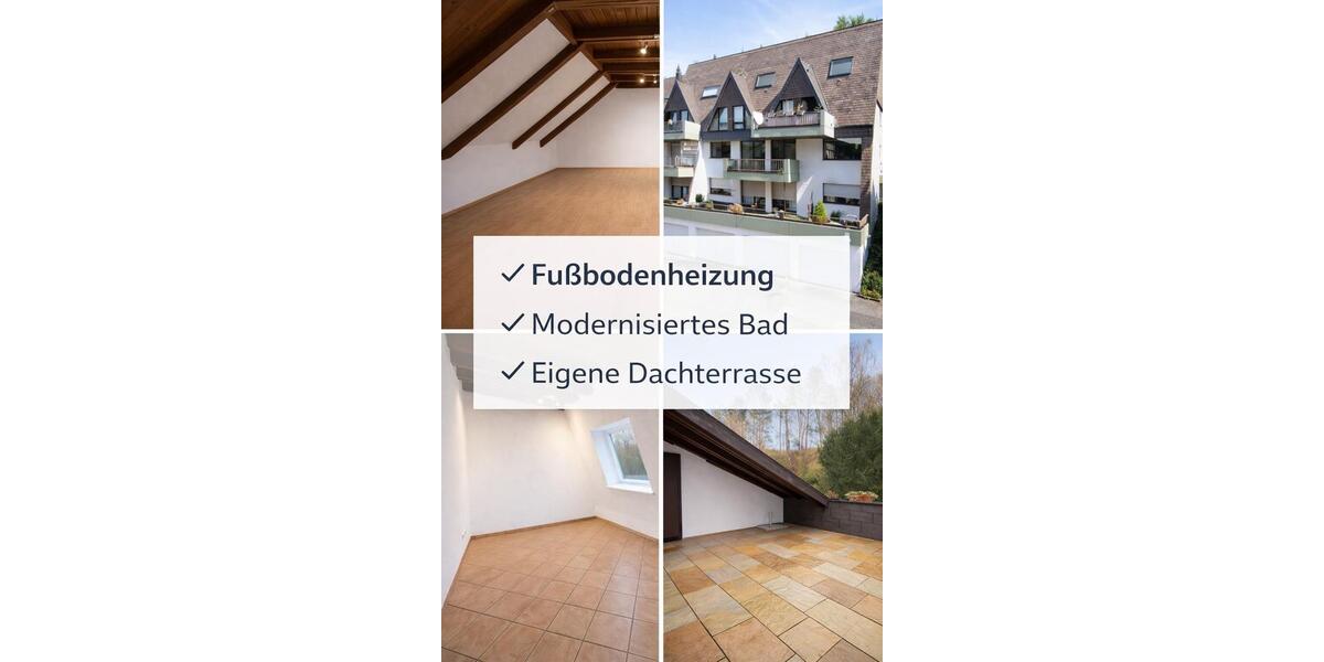 Etagenwohnung Lüdenscheid Staberg - 3 Zimmer, 73 m&sup2;, 584&euro; | Angebot:25856194