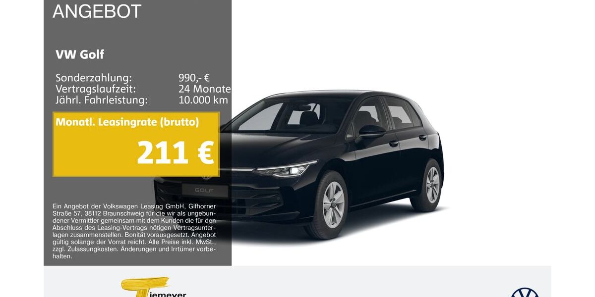 VW Golf 9.591 km 27.350 &euro; Lüdenscheid 58507