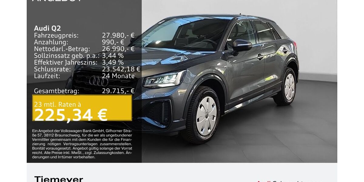 Audi Q2 5.860 km 27.980 &euro; Plettenberg 58840