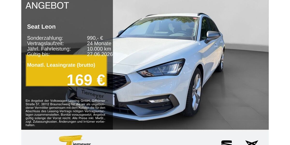 Seat Leon 26.708 km 27.590 &euro; Lüdenscheid 58513