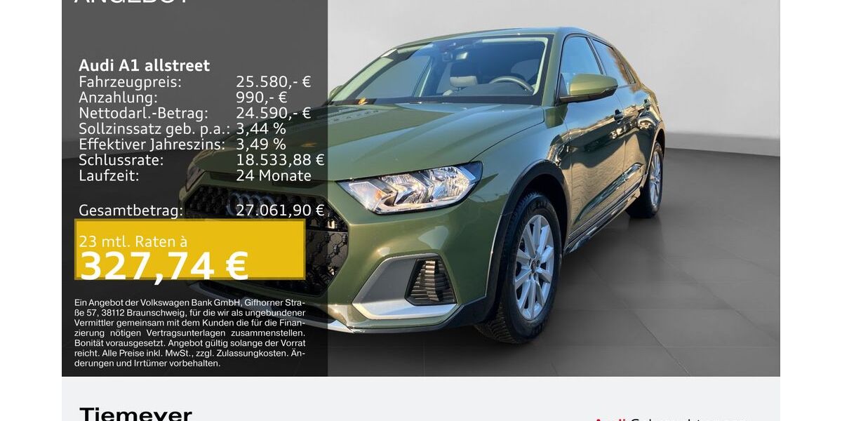 Audi A1 3.719 km 25.180 &euro; Lüdenscheid 58511