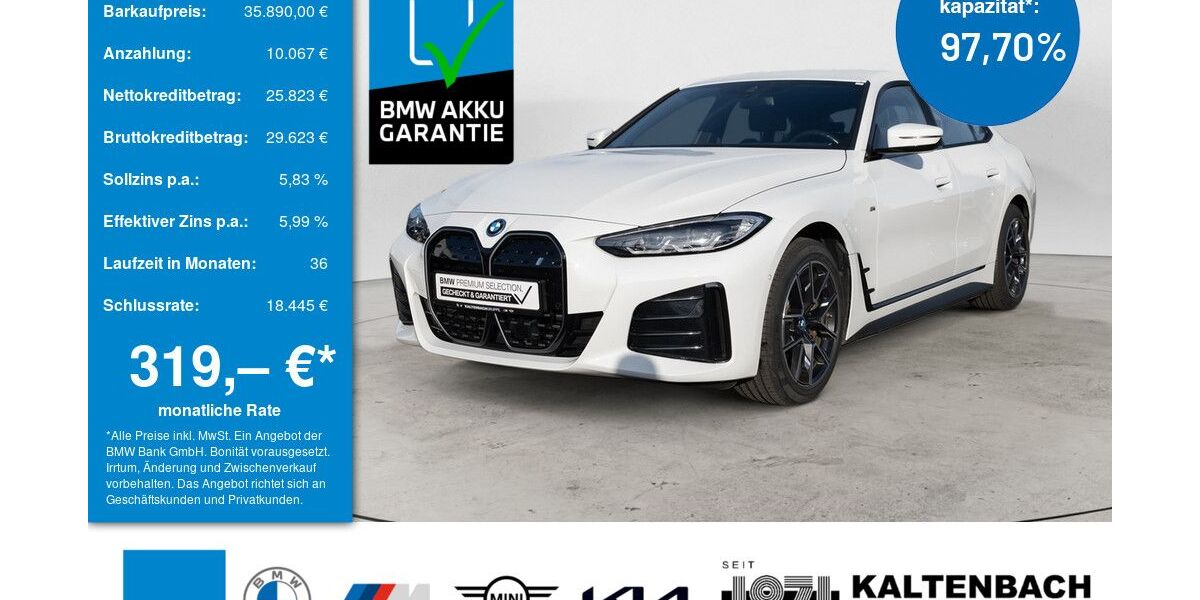 BMW i4 65.131 km 35.390 &euro; Waldbröl 51545