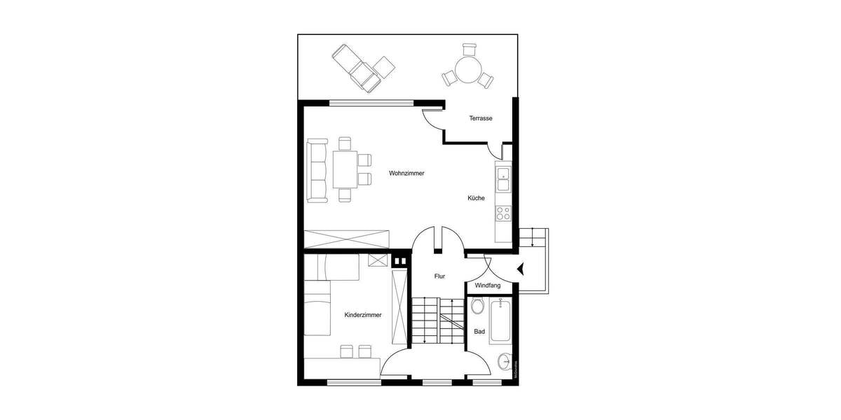 Doppelhaushälfte Olpe - 4 Zimmer, 94 m&sup2;, 299.500&euro; | Angebot:25679914