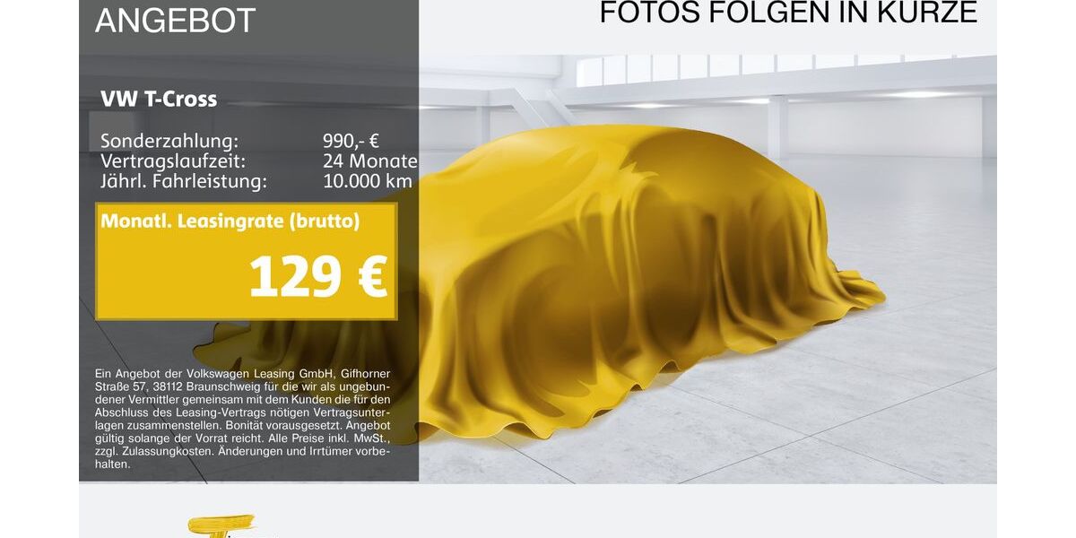 VW T-Cross 22.123 km 19.690 &euro; Lüdenscheid 58507