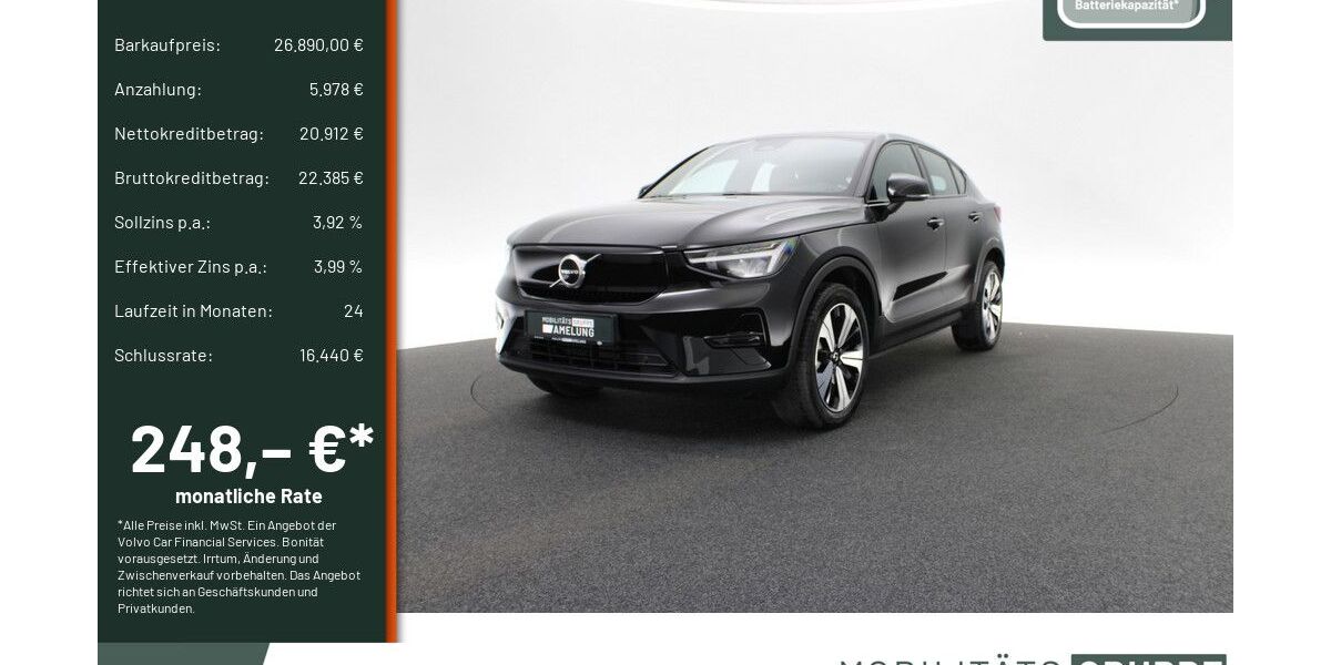 Volvo C40 15.899 km 26.890 &euro; Engelskirchen 51766