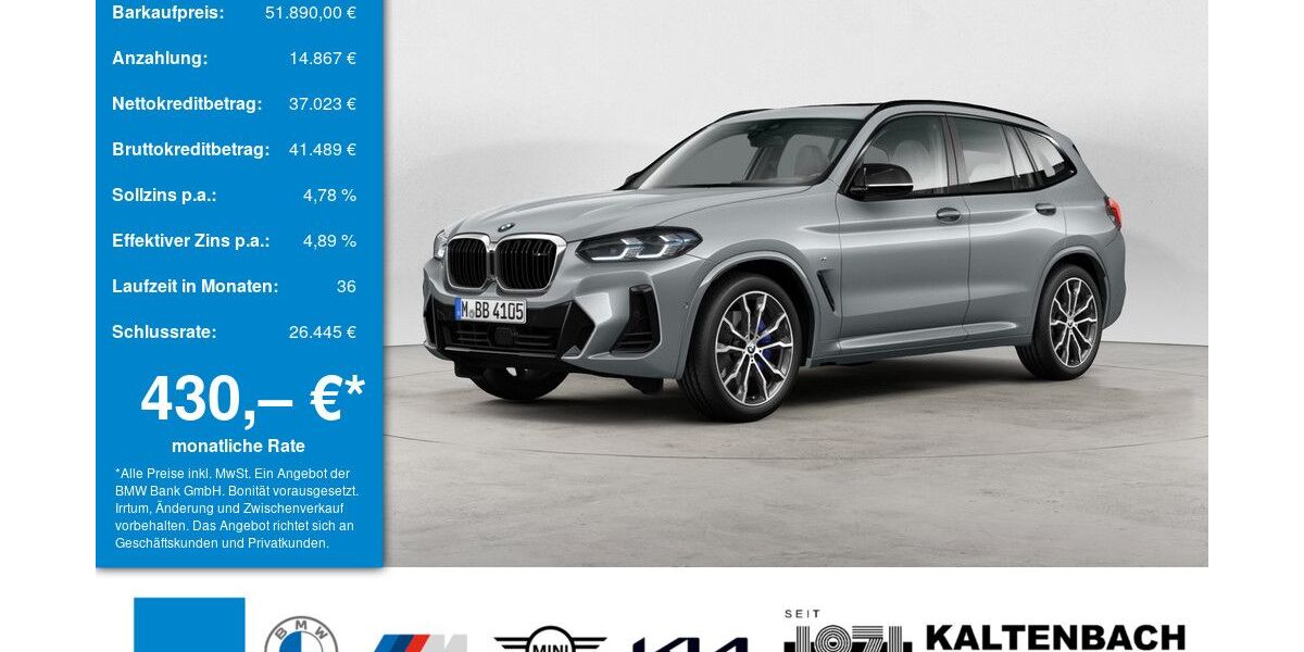 BMW X3 60.701 km 51.890 &euro; Overath-Vilkerath 51491