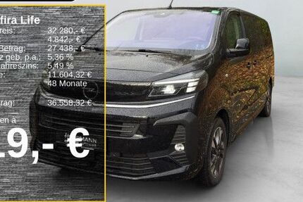 Opel Zafira Life 47.150 km 31.480 &euro; Attendorn 57439