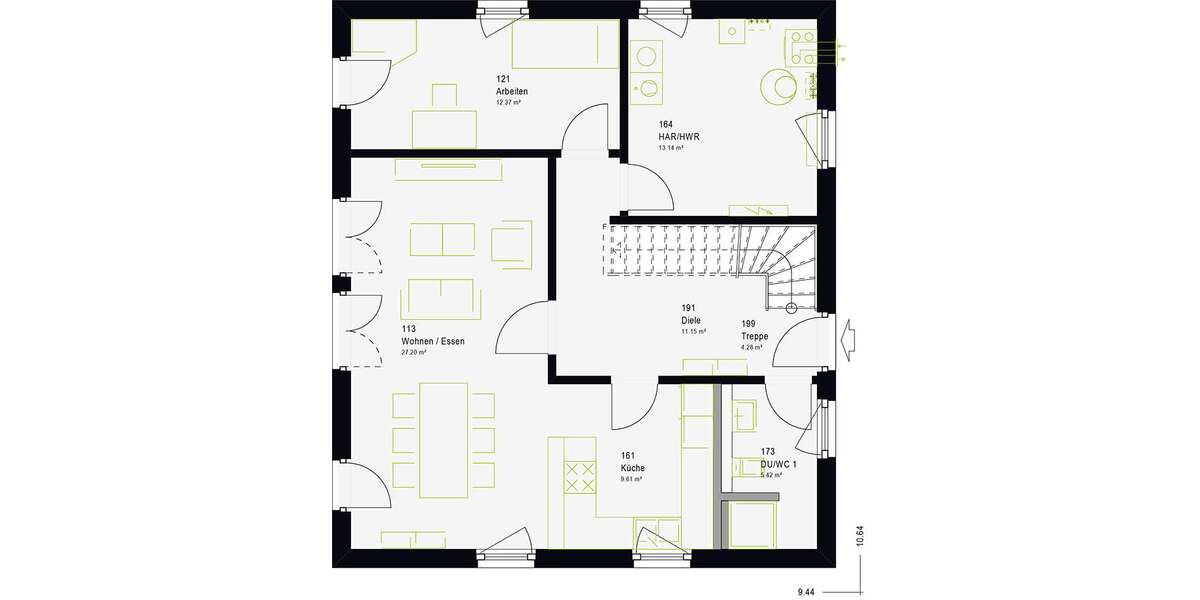 Einfamilienhaus Freudenberg Büschergrund - 4 Zimmer, 163 m&sup2;, 383.500&euro; | Angebot:26796532