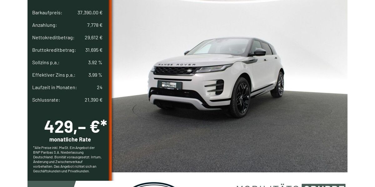 Land Rover Range Rover Evoque 22.563 km 35.890 &euro; Engelskirchen 51766