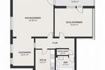Dachgeschoßwohnung Lüdenscheid Othlinghausen - 2 Zimmer, 76 m&sup2;, 1.250&euro; | Angebot:27586202