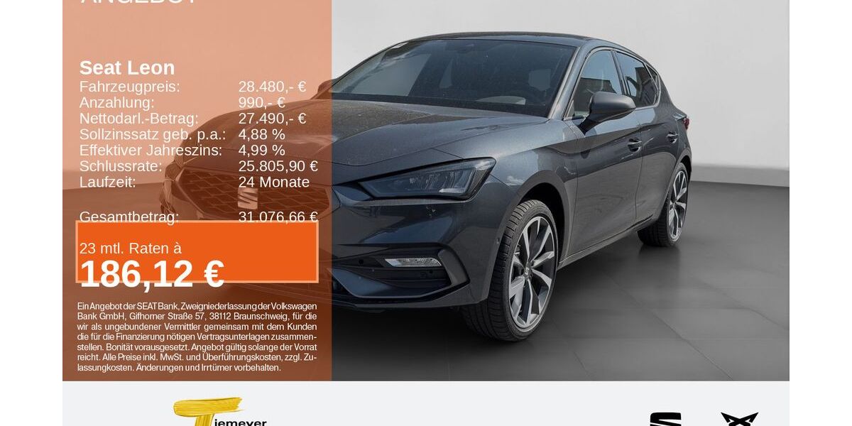 Seat Leon 6.500 km 28.480 &euro; Plettenberg 58840