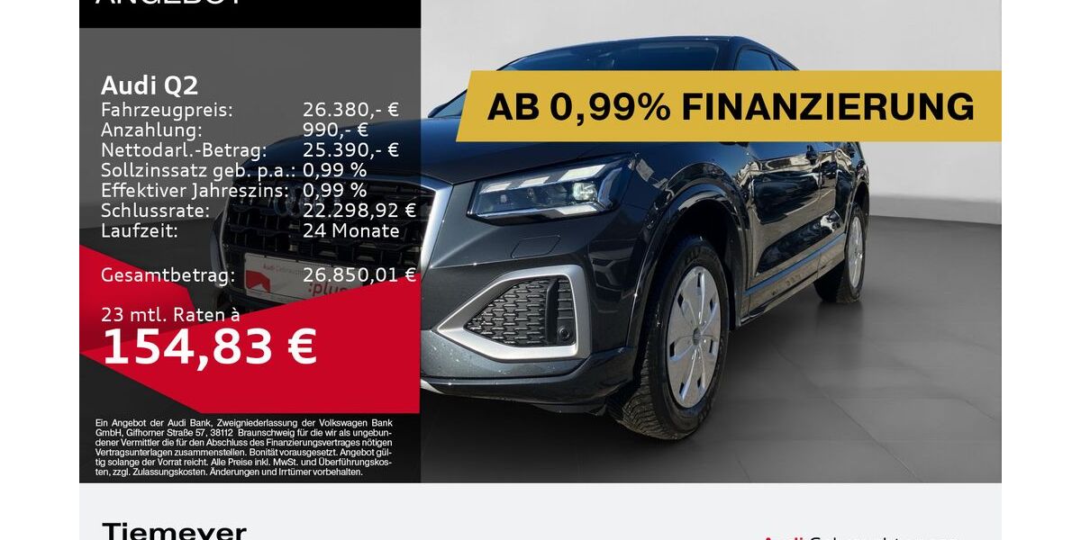 Audi Q2 8.047 km 25.990 &euro; Lüdenscheid 58511