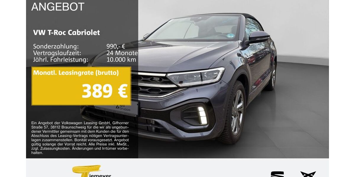 VW T-Roc 19.060 km 32.250 &euro; Lüdenscheid 58513