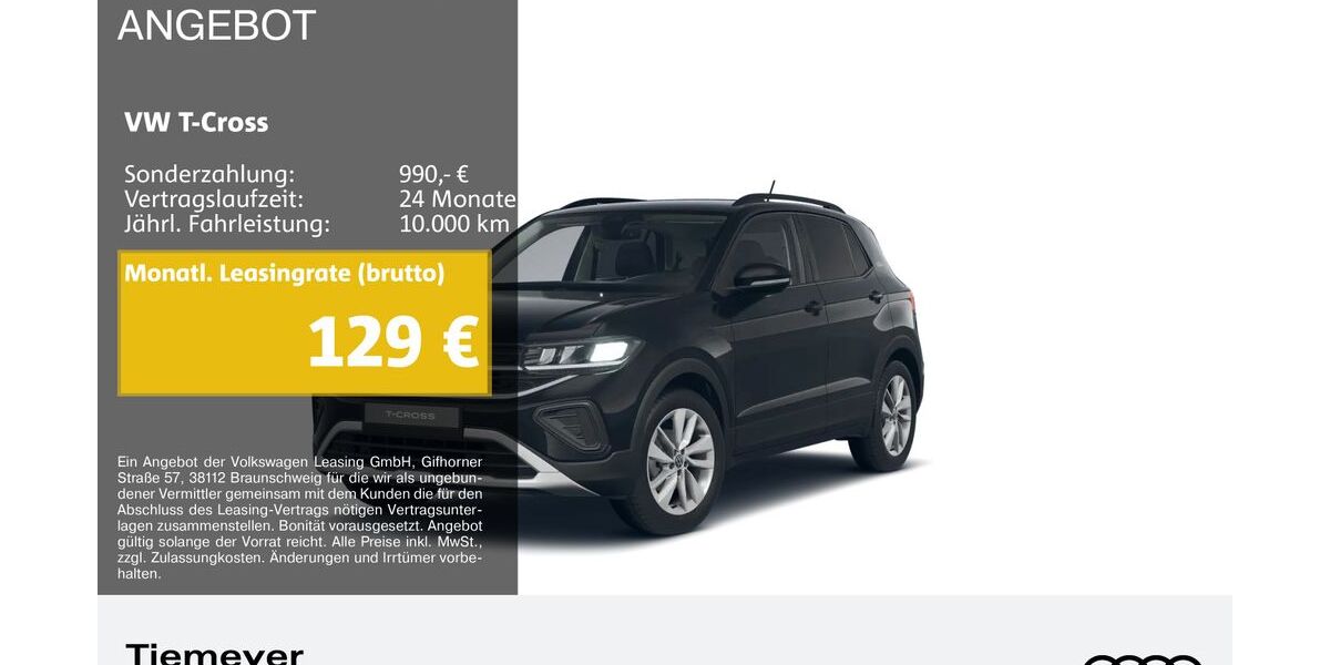VW T-Cross 13.647 km 20.340 &euro; Plettenberg 58840