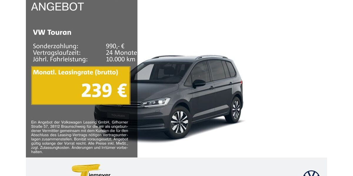 VW Touran 26.793 km 32.840 &euro; Lüdenscheid 58507
