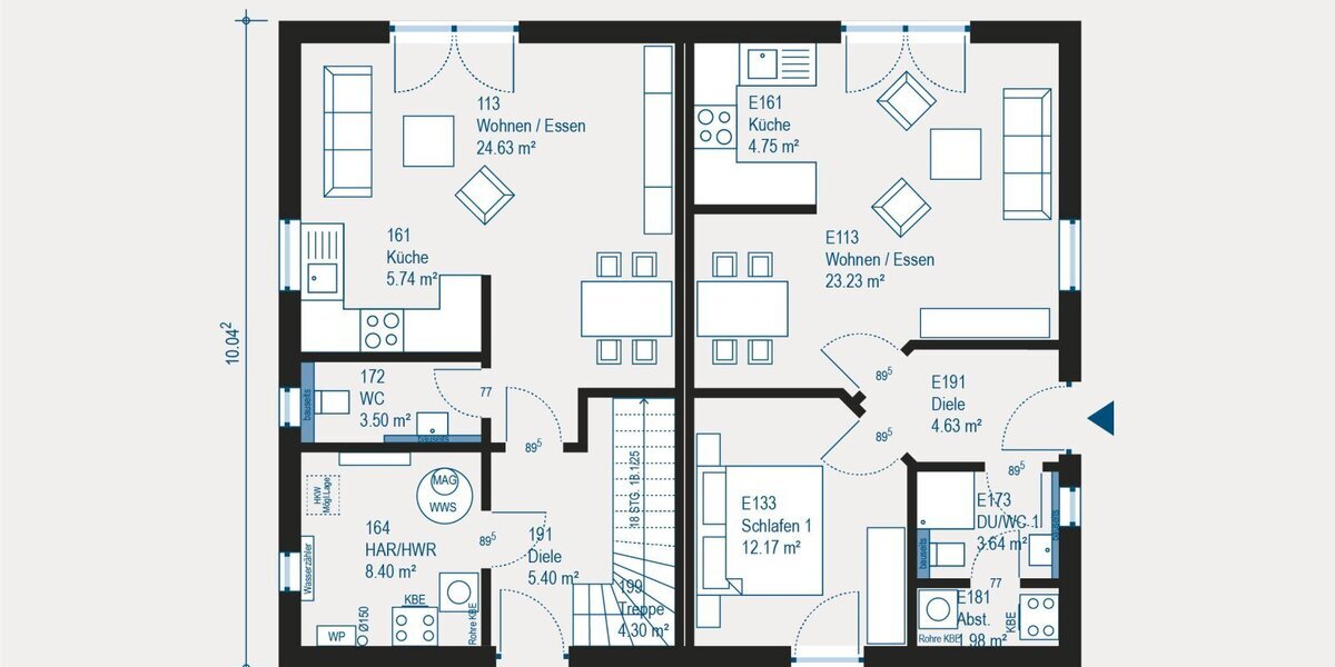 Ihr individuell geplantes Zweifamilienhaus in Kürten - Flexibel, hochwertig und mit allkauf Servicepaket Ambitionierte - Zweifamilienhaus Kürten | Angebot:27481986