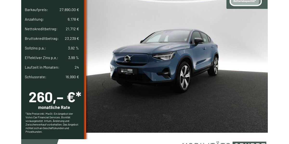 Volvo C40 63.892 km 27.890 &euro; Engelskirchen 51766