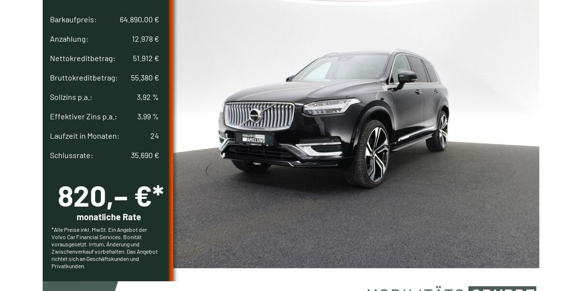 Volvo XC90 35.321 km 64.890 &euro; Engelskirchen 51766