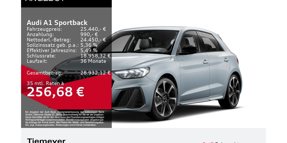 Audi A1 5.532 km 24.980 &euro; Plettenberg 58840