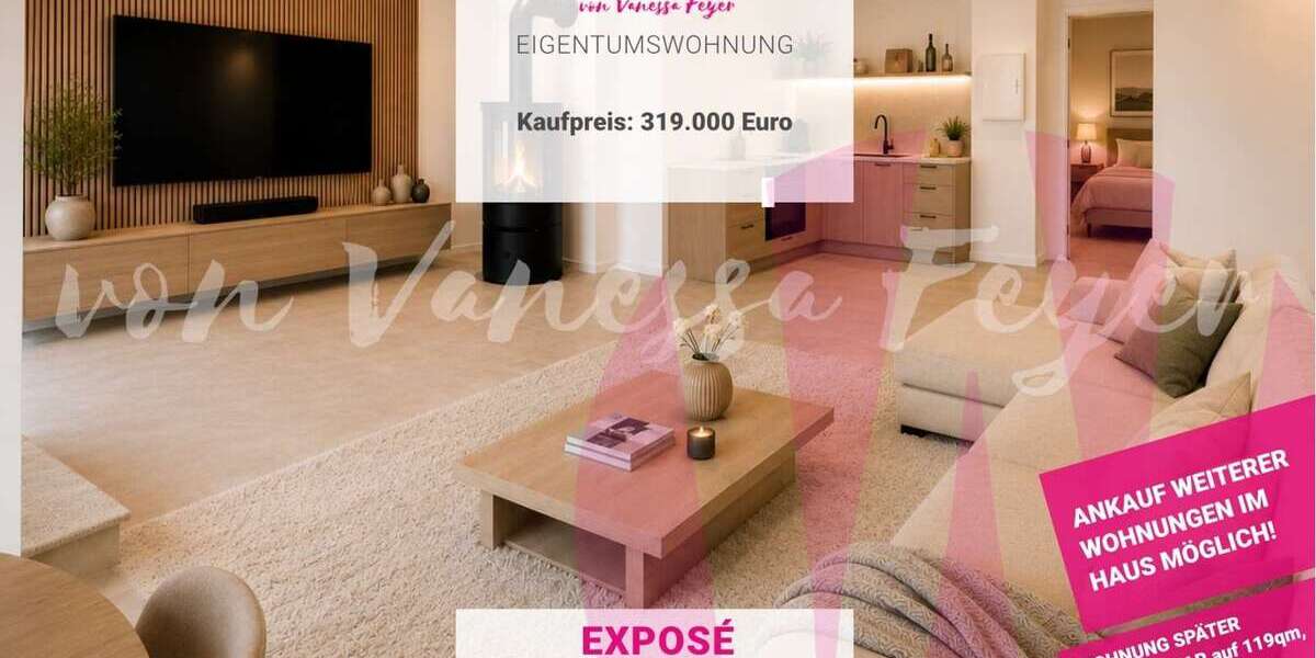 Etagenwohnung Overath - 2 Zimmer, 68 m&sup2;, 319.000&euro; | Angebot:27499725