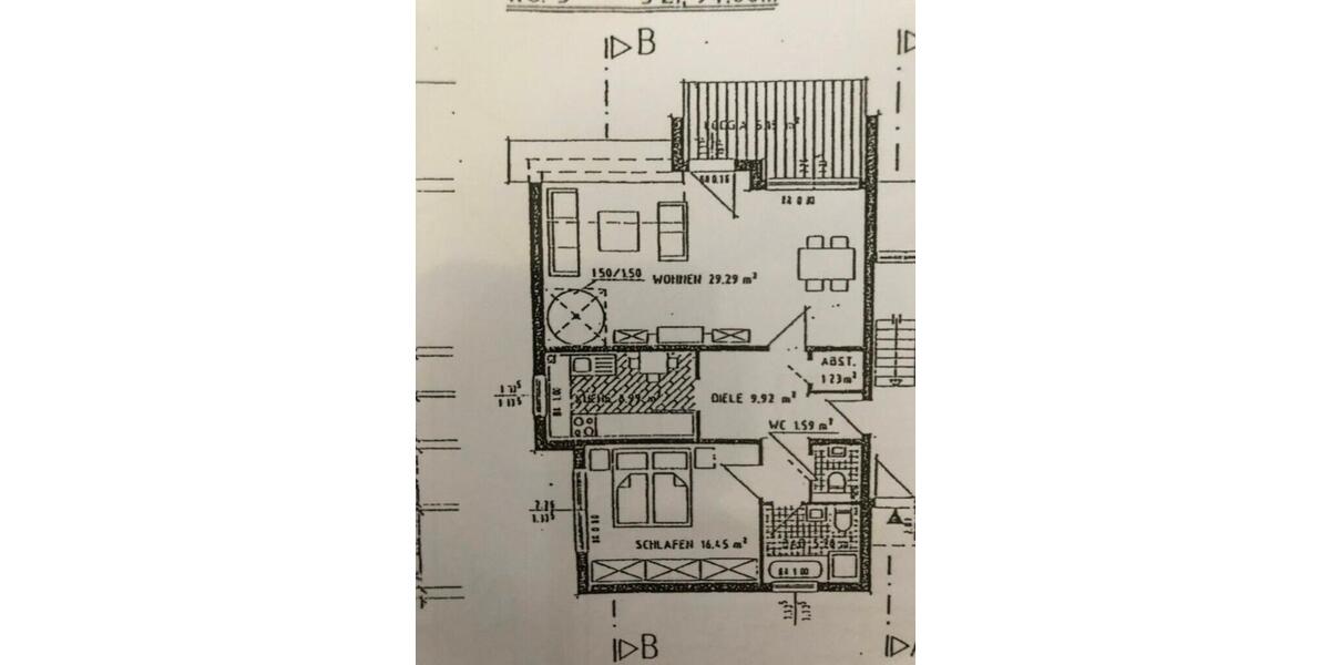 Maisonettenwohnung Gummersbach Berstig Süd - 3 Zimmer, 96 m&sup2;, 260.000&euro; | Angebot:27086681