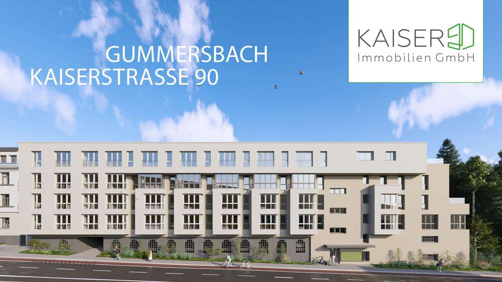 Etagenwohnung Gummersbach - 1 Zimmer, 37 m&sup2;, 173.800&euro; | Angebot:24000110