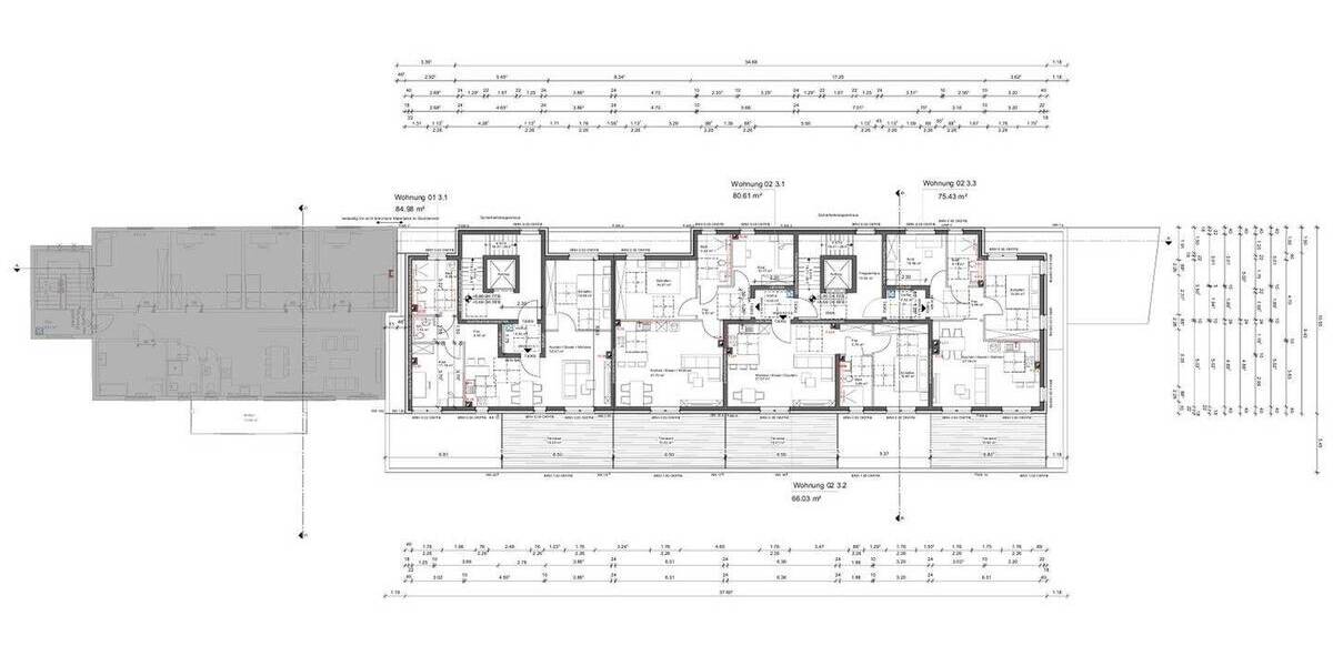Etagenwohnung Engelskirchen Ründeroth - 3 Zimmer, 72 m&sup2;, 331.200&euro; | Angebot:26062520